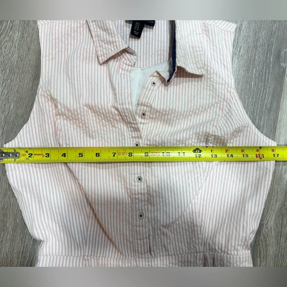 Cynthia Rowley Pink and white Dress size 6 - Picture 6 of 7